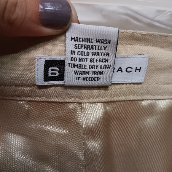 BACHRACH Mens Riviera Linen Pants - Picture 5 of 10